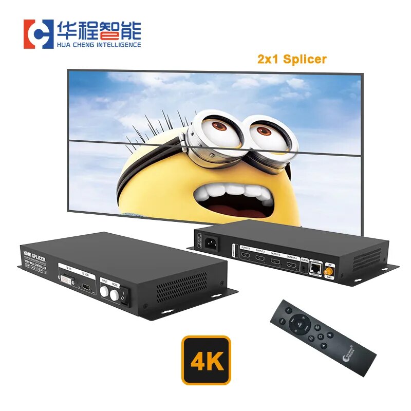 AMS HVS-C4 4K 4x1 HD Ƽ   1080P Led Lcd ȭ    TV PC Ʈ 